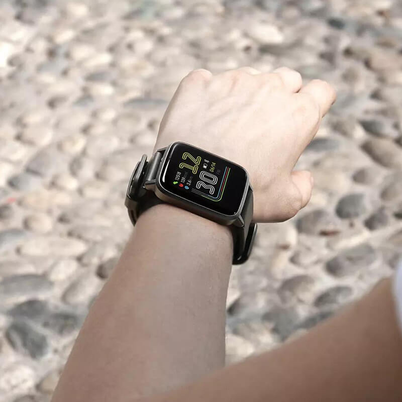 Haylou LS01 Smart Watch 1,3 polegadas tela de alta luminosidade WCG