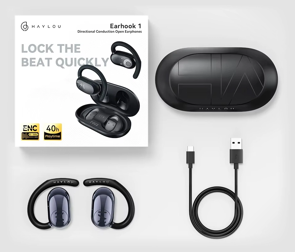 Contenido de la caja HAYLOU Earhook 1