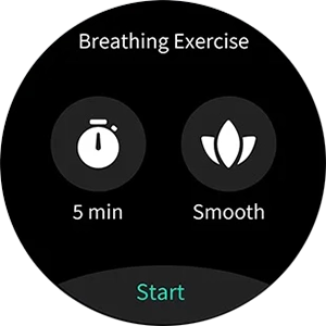 Ejercicio de respiraci&oacute;n HAYLOU Solar Lite 2