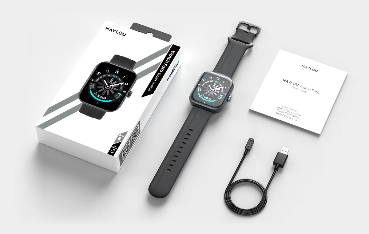 Contenido del paquete del HAYLOU Watch Faro