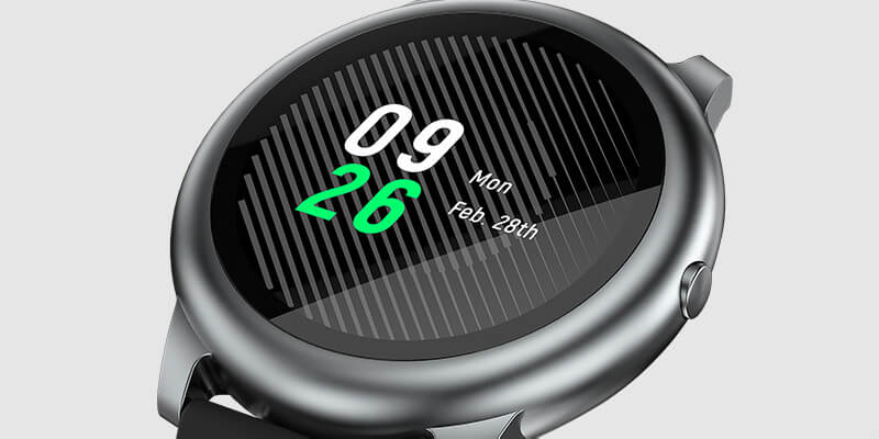 Haylou Solar Smart Watch Marco de metal