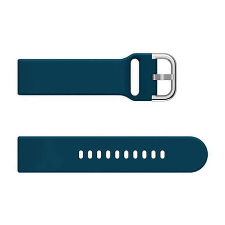 Dark blue soft silicone watch strap for Haylou LS02