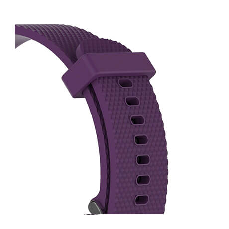 Purple Correa silicone soft strap for Haylou LS02