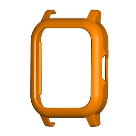 Orange watch case cover protector for Haylou LS02
