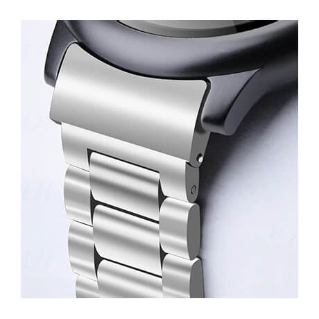 Silver stainless steel bracelet for Haylou Solar LS05