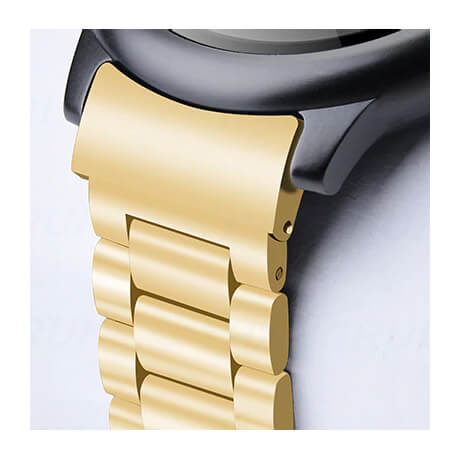 Gold stainless steel bracelet for Haylou Solar LS05