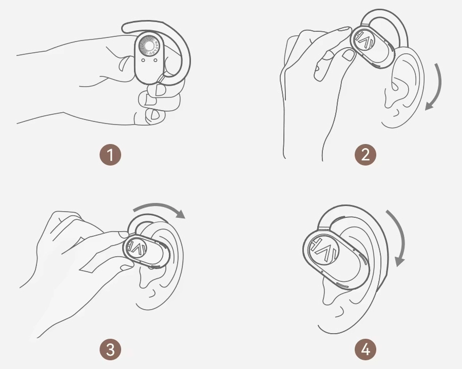 HAYLOU Earhook 1 Quick start guide second picture