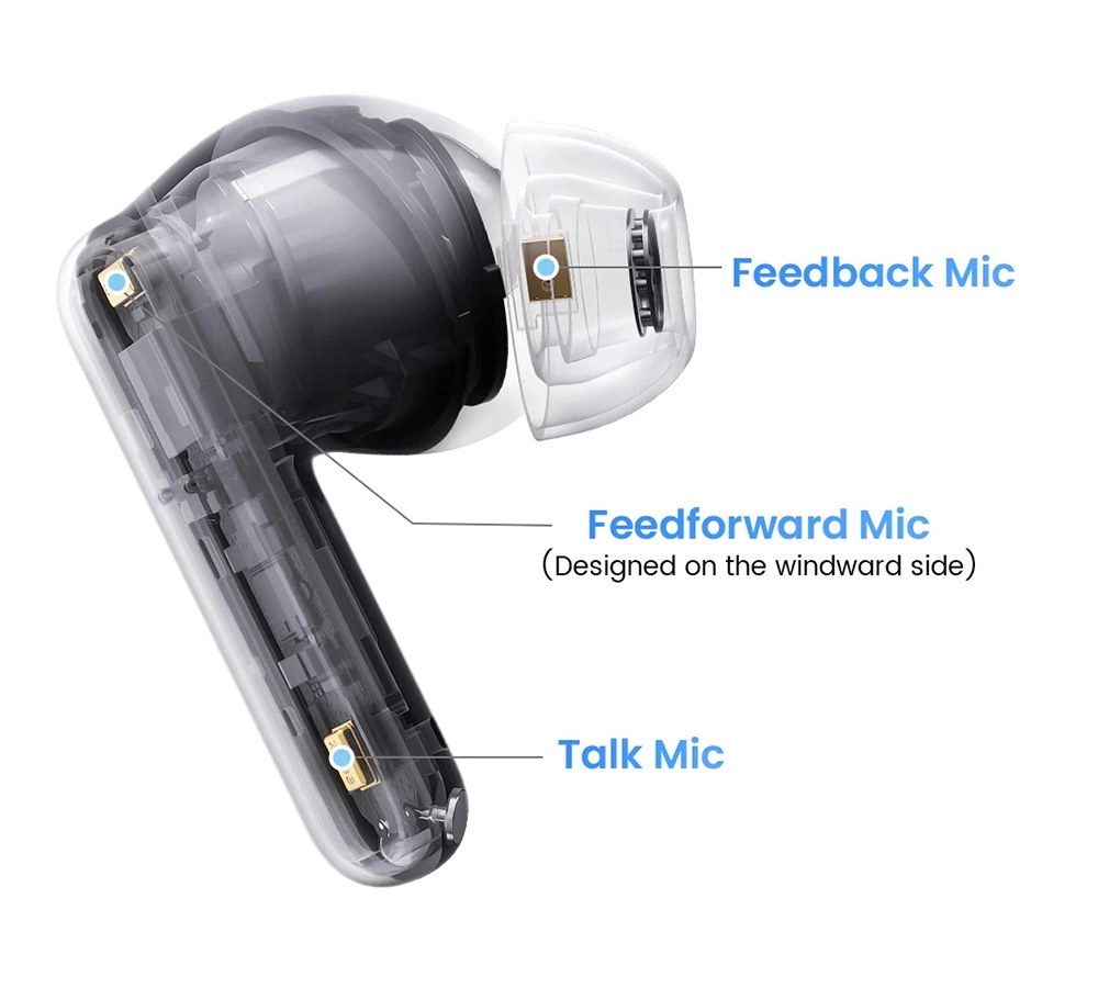 HAYLOU Flowbuds N55 triple microphone ENC