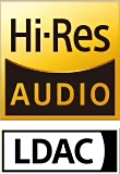 Hi-Res Audio Wireless logo