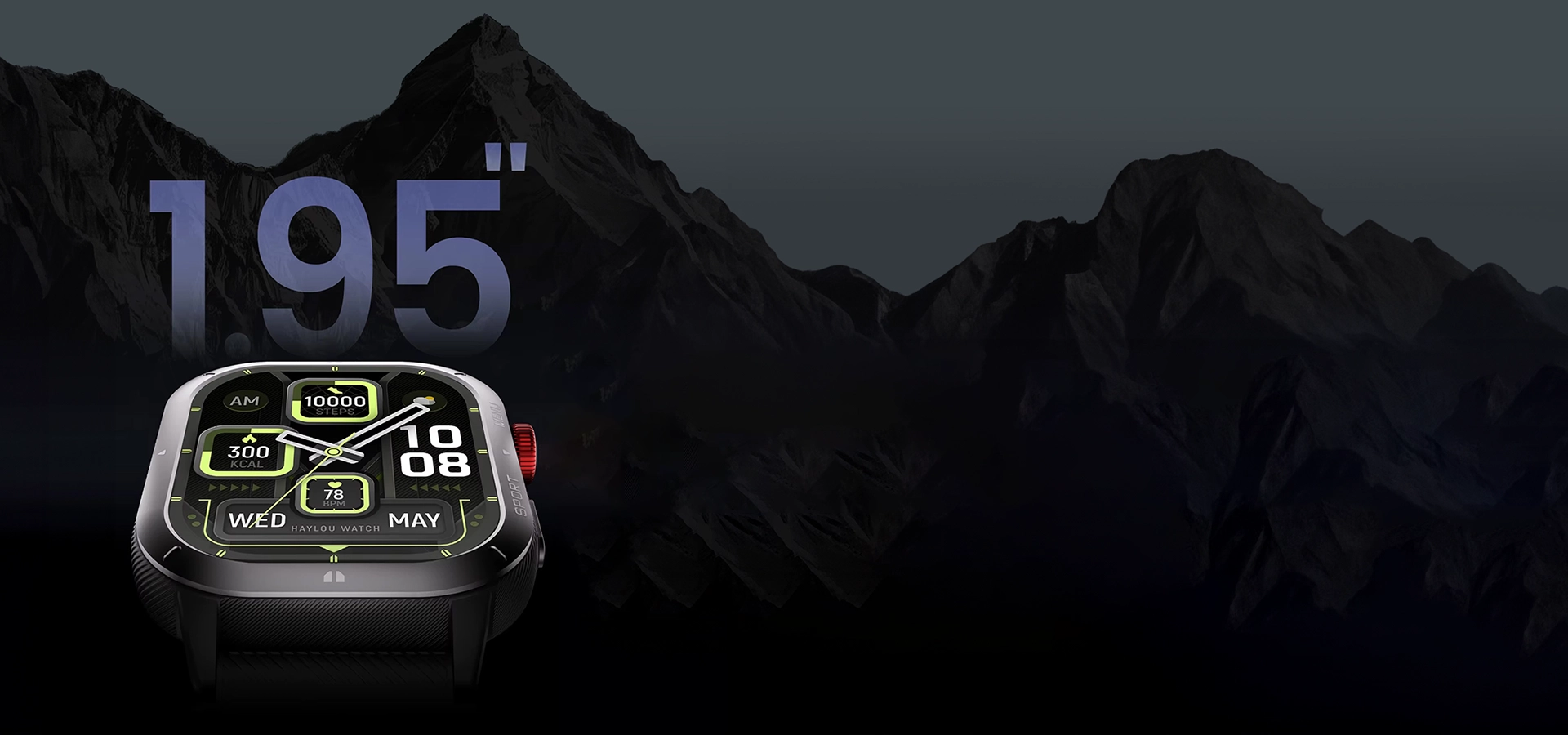 Haylou Iron Neo 1.95 HD Display