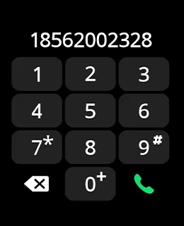 Haylou Iron Neo DialPad screen