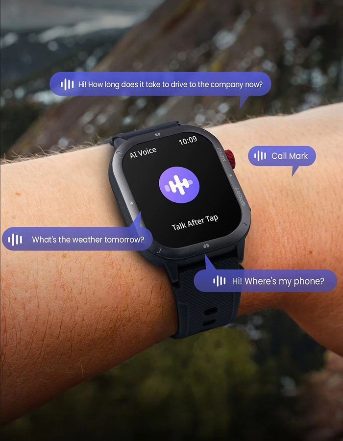 Haylou Iron Neo Voice assistant screen