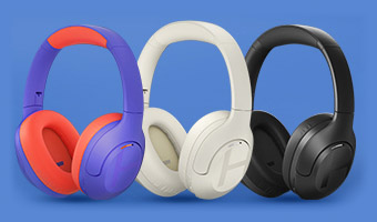 Haylou S35 - Violeta/Naranja - Auriculares Over-Ear