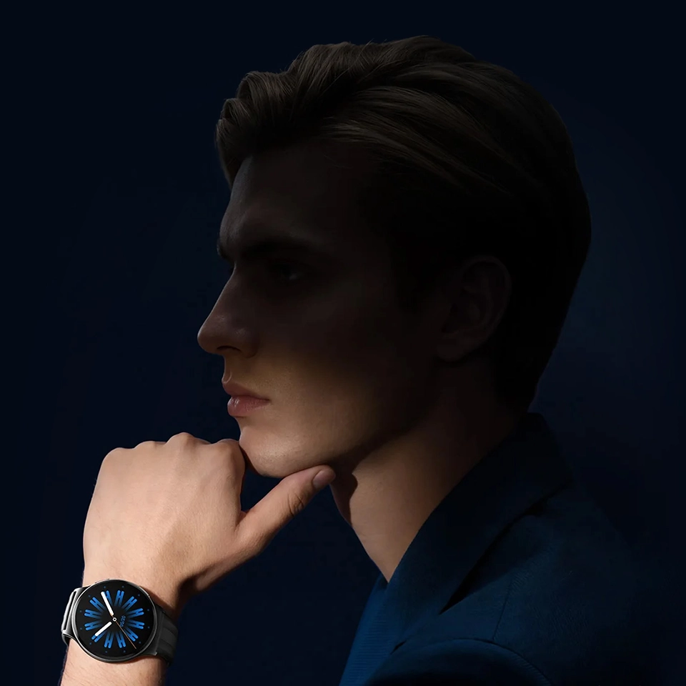 HAYLOU Solar Lite 2 on male wrist