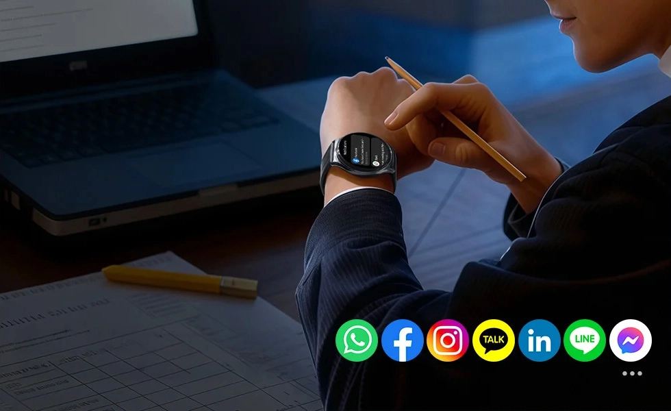 HAYLOU Solar Lite 2 message notifications