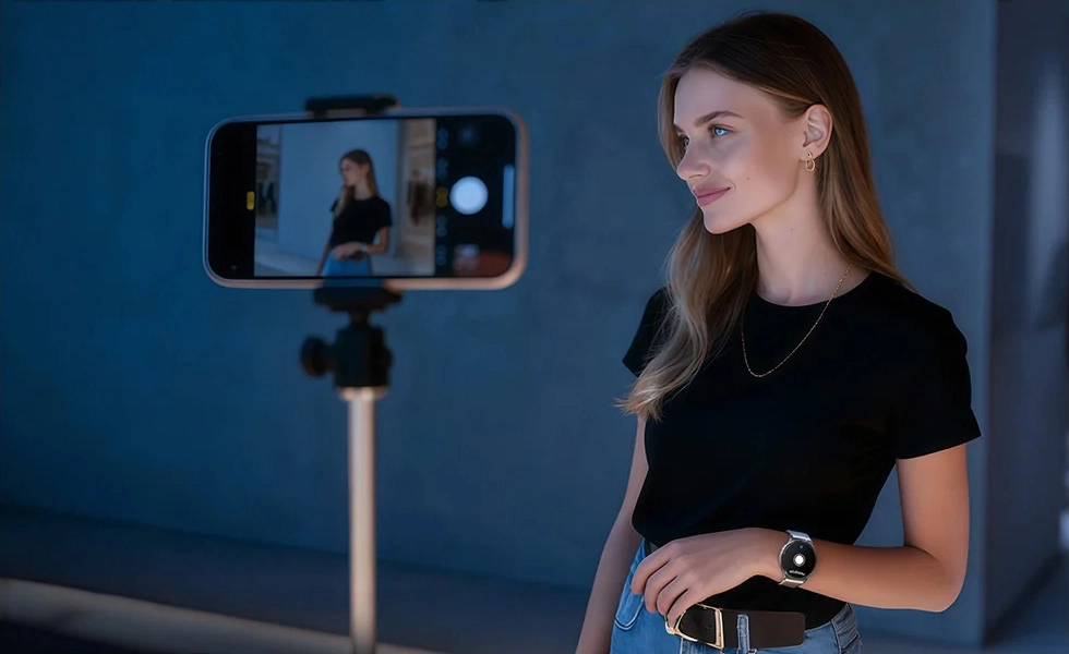 HAYLOU Solar Lite 2 on woman wrist