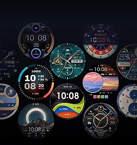 Haylou Solar 5 Many watch faces