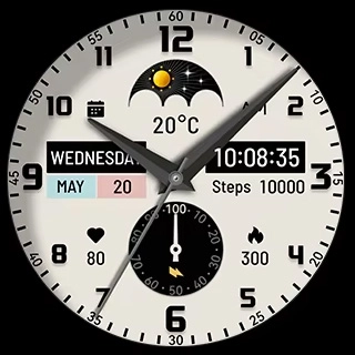 Haylou Solar 5 Watch face 1