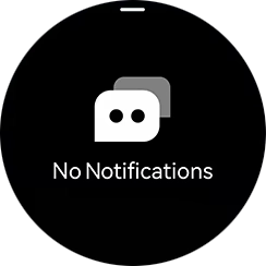 Haylou Solar 5 Notification screen