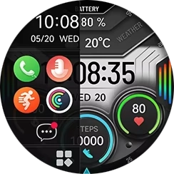 Haylou Solar 5 Watch faces changing