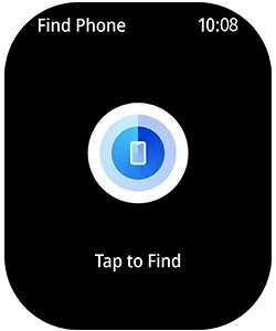 Pantalla de búsqueda del teléfono de HAYLOU Velo