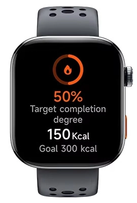 HAYLOU Watch Hyper workout goal screen
