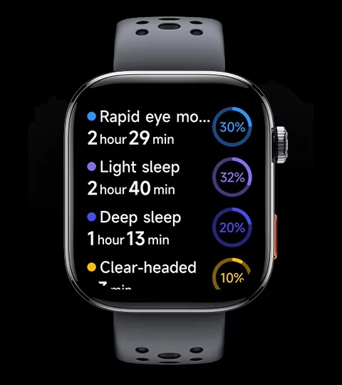 HAYLOU Watch Hyper sleep score screen