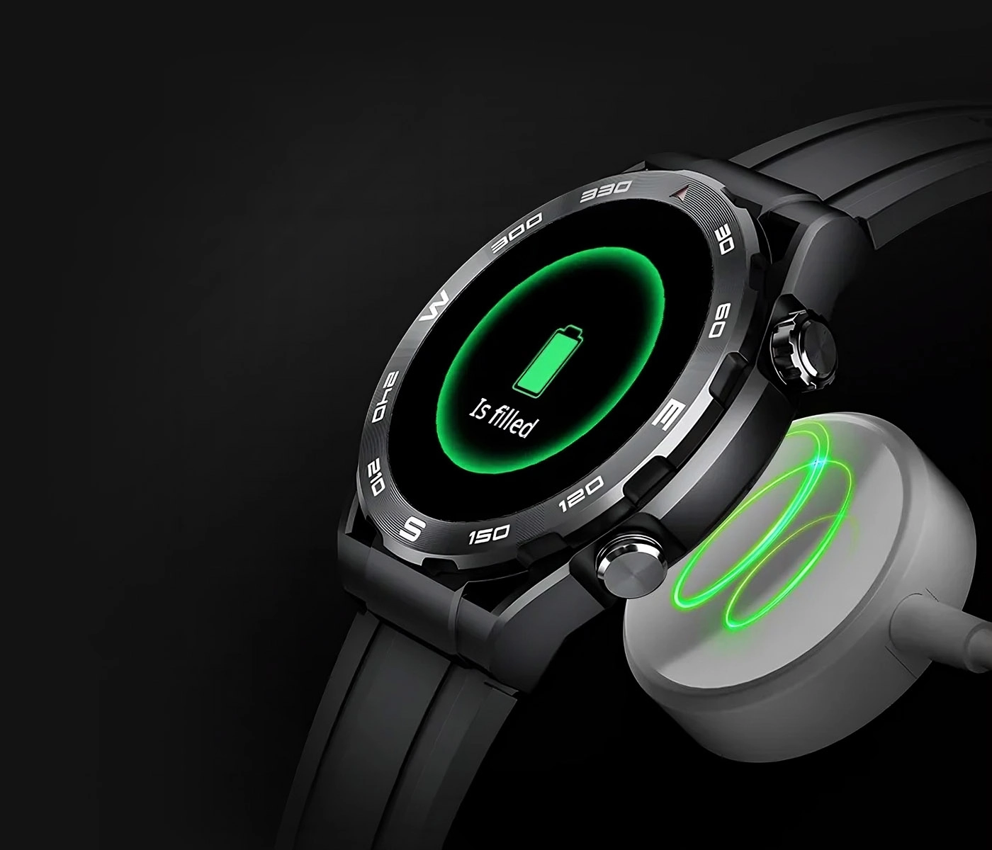 Haylou Watch R8 Charging screen