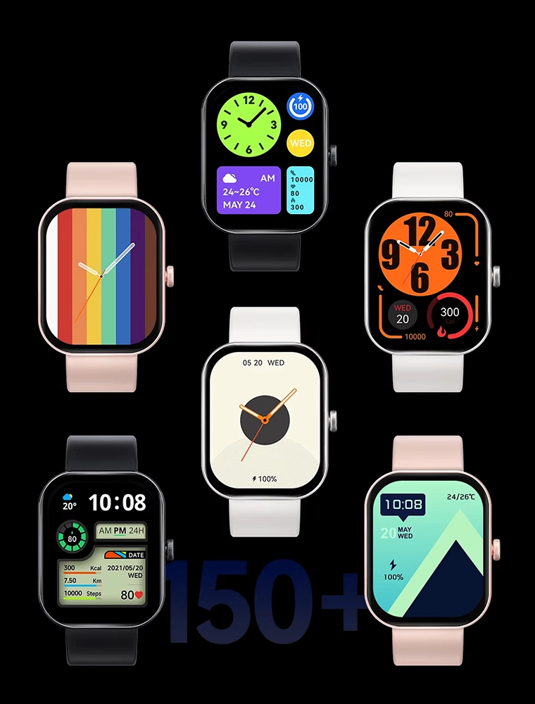 HAYLOU Watch S6 Different watch faces