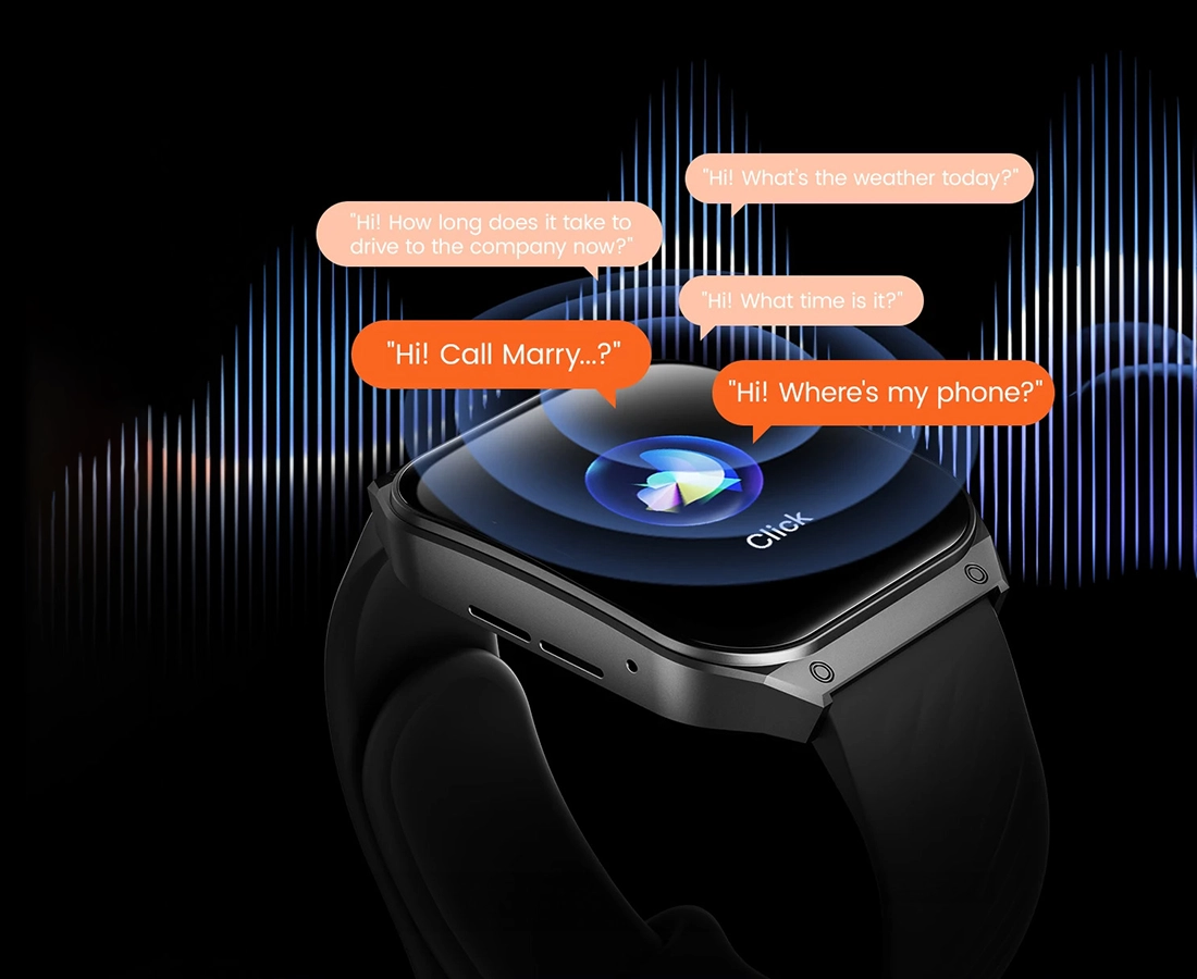 Haylou Watch S8 AI Voice assistant screen