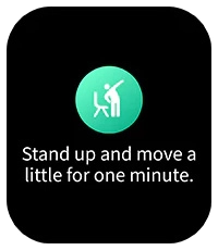 HAYLOU Watch 3 sedentary alerts