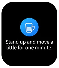 HAYLOU Watch 3 hydration reminders