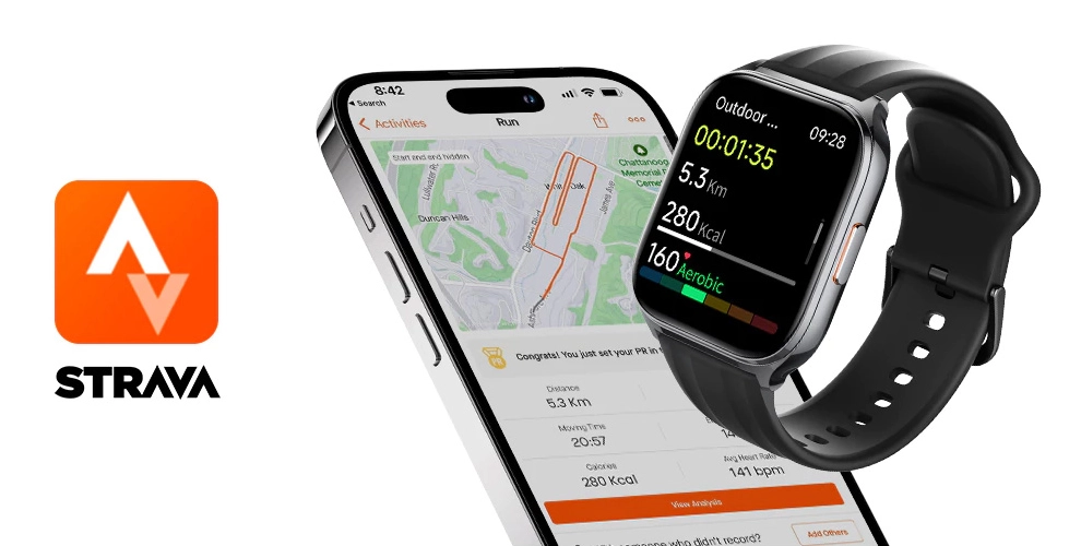 HAYLOU Watch 3 Strava sync