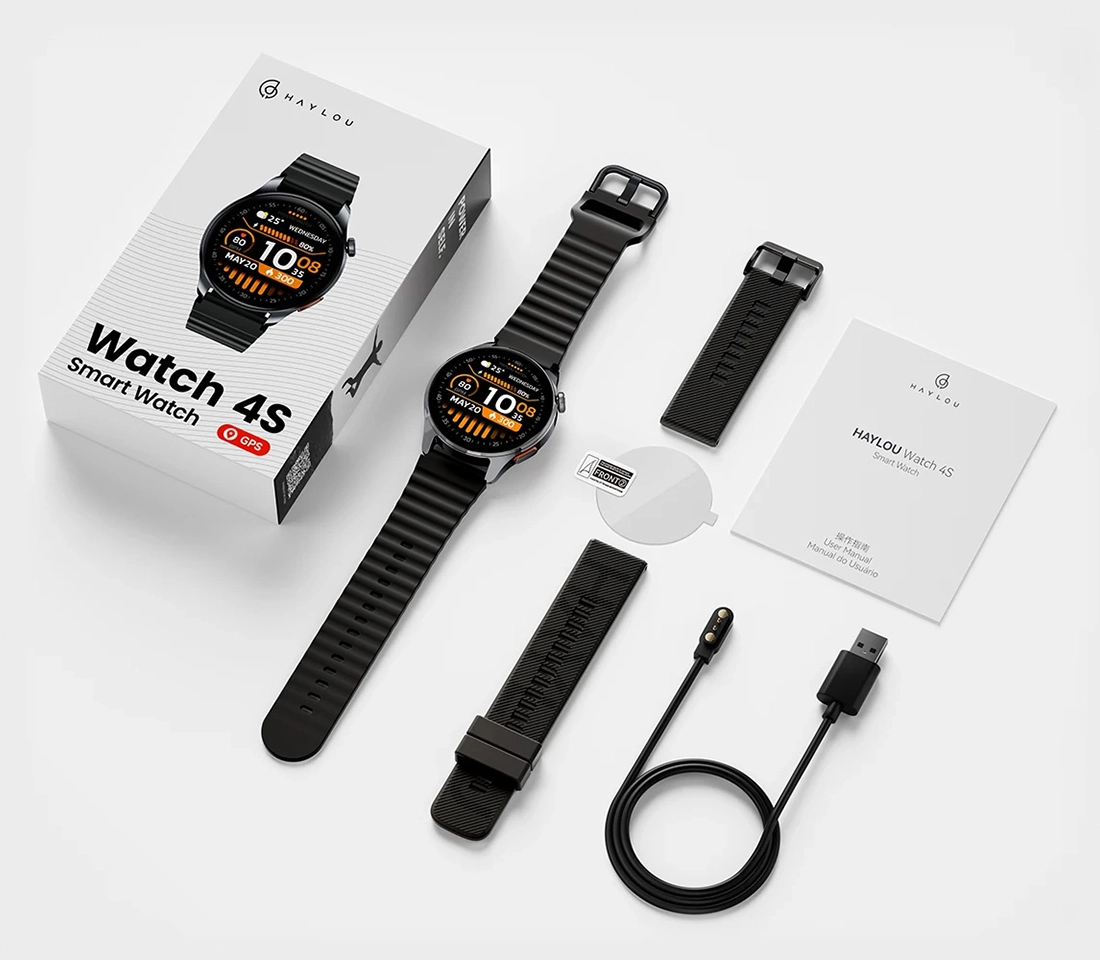 Haylou Watch 4S full package contents