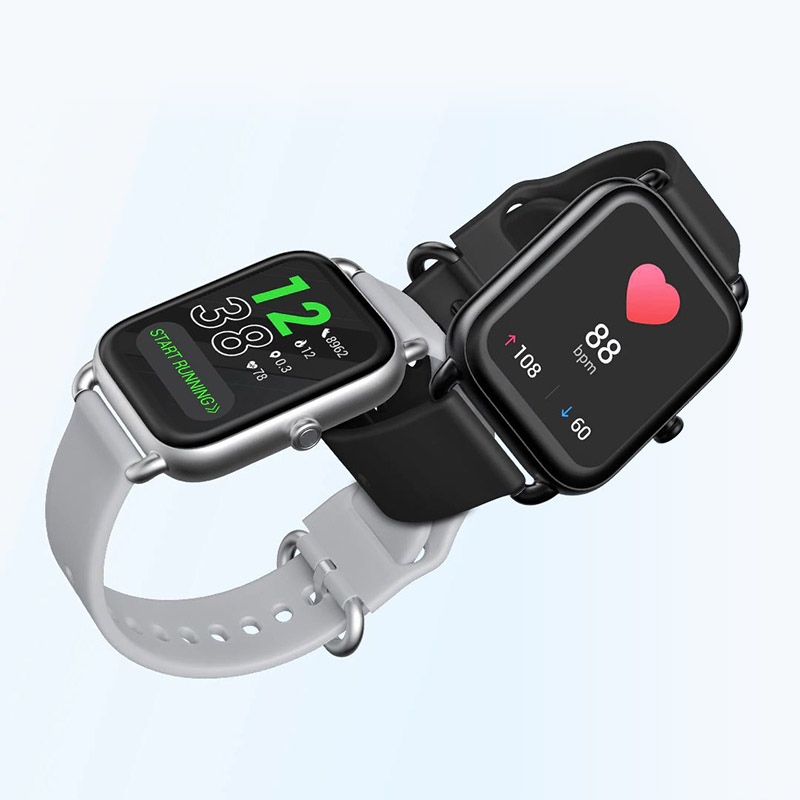 Haylou RS4 Black and grey smart watches