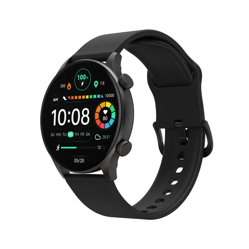 Smartwatch Solar Plus Redondo Rt3 Haylou Homem Mulher 2023