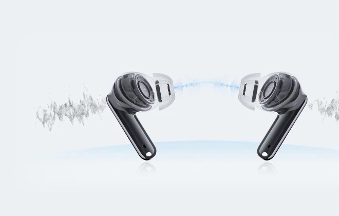 Microfones para chamadas HAYLOU Flowbuds N55 ENC