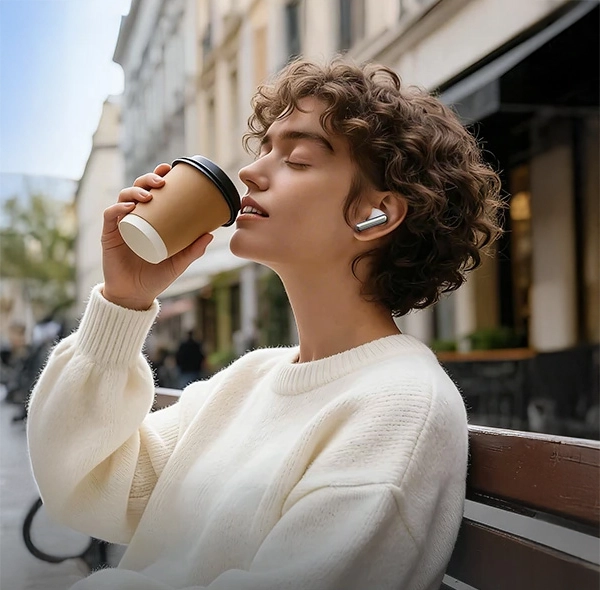 Fones de ouvido HAYLOU Flowbuds N55 para ouvir ao ar livre