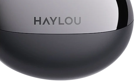 HAYLOU Flowbuds N55 detalhe da parte inferior do estojo