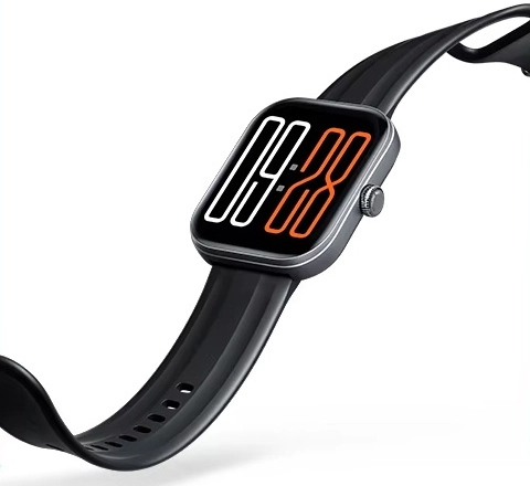 HAYLOU Watch Faro com pulseira preta