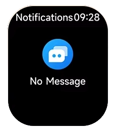 Notificação por SMS no Haylou Watch Faro