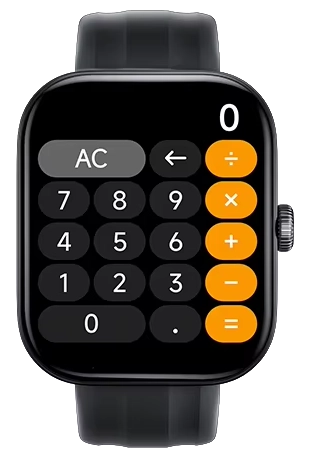 Calculadora no HAYLOU Watch Faro