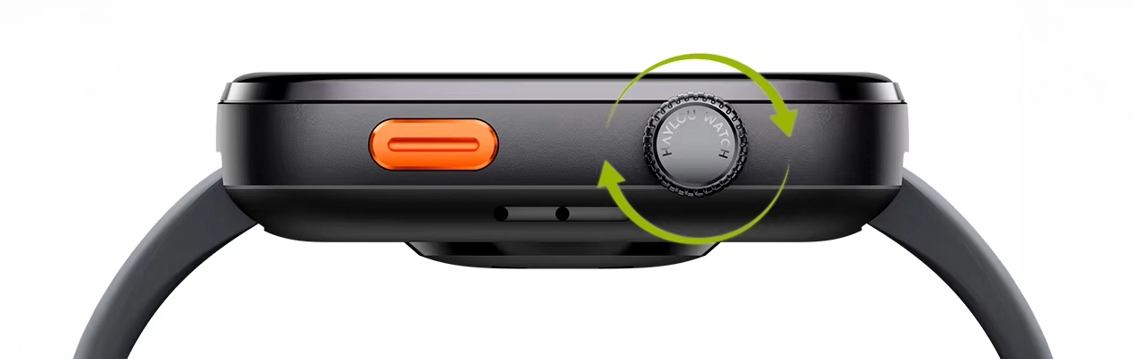 HAYLOU Watch Hyper com controle por dois botões