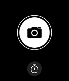 Controle remoto da câmera no HAYLOU Watch Hyper
