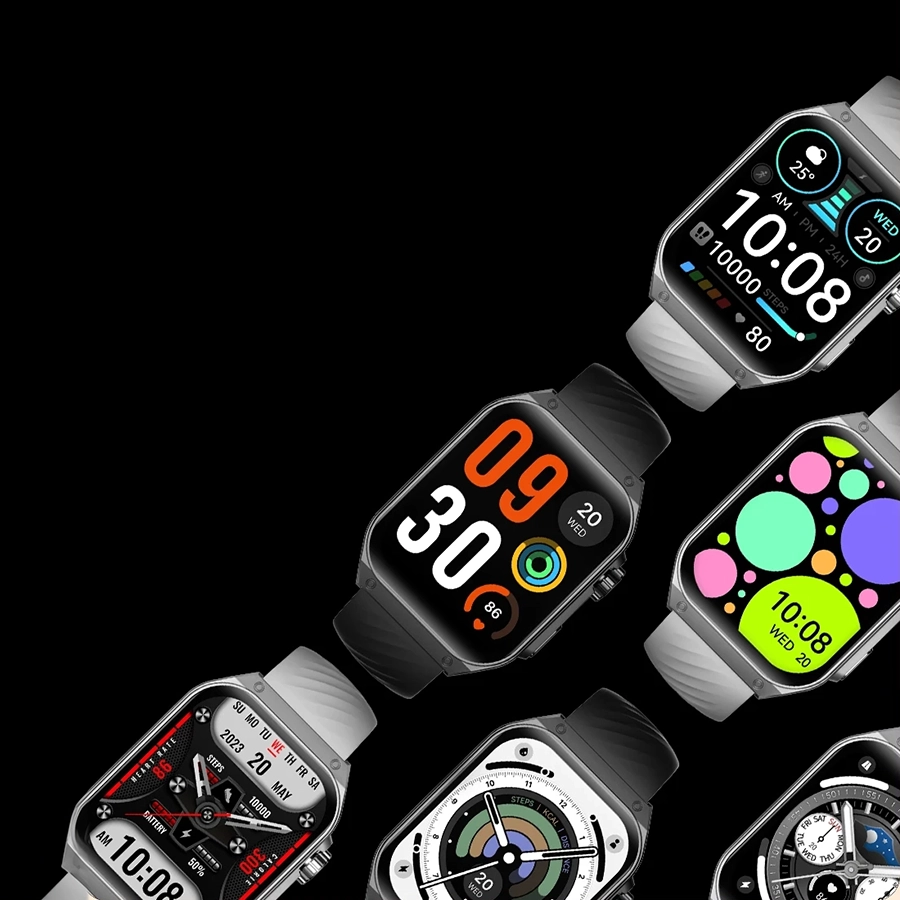 Haylou Watch S8 Muitos mostradores de relógio