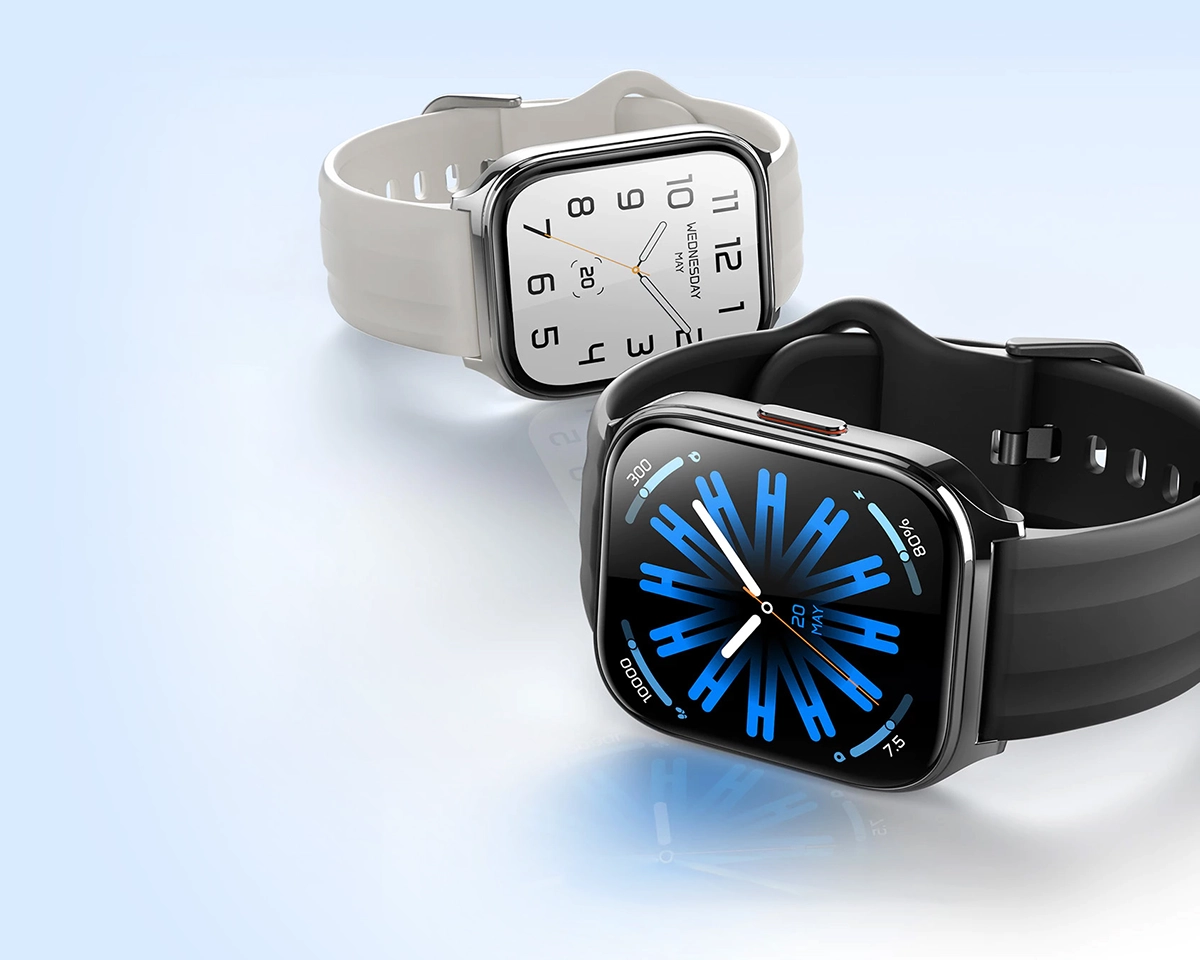 HAYLOU Watch 3 preto e branco