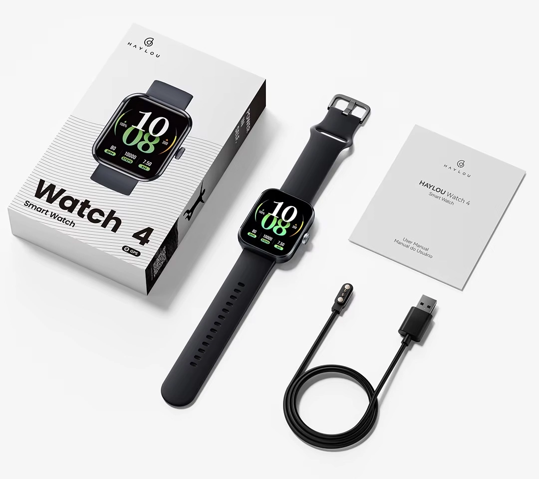 HAYLOU Watch 4 O que está na caixa