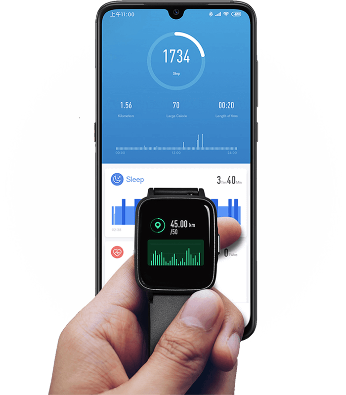 Haylou LS01 Smart Watch Haylou Aplicação personalizada