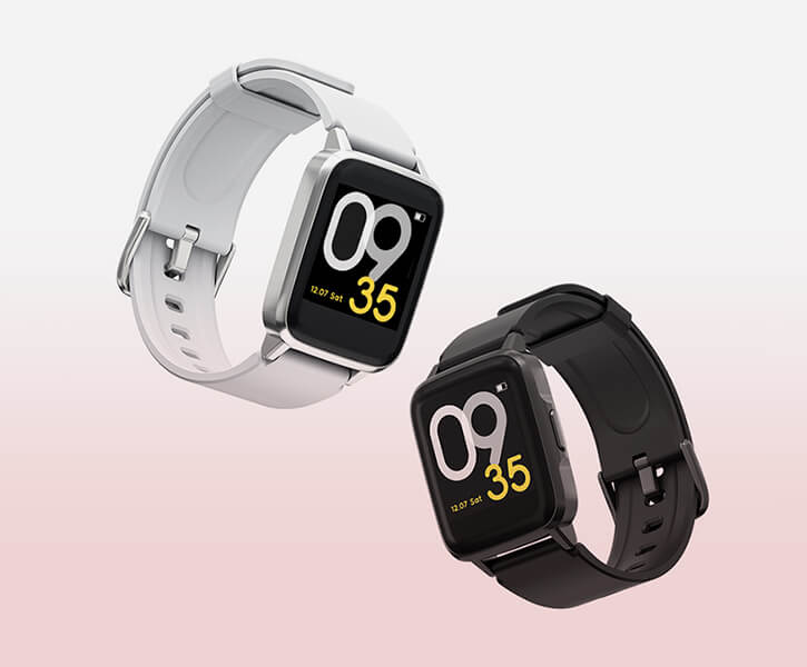 Haylou LS01 Smart Watch Preto Branco